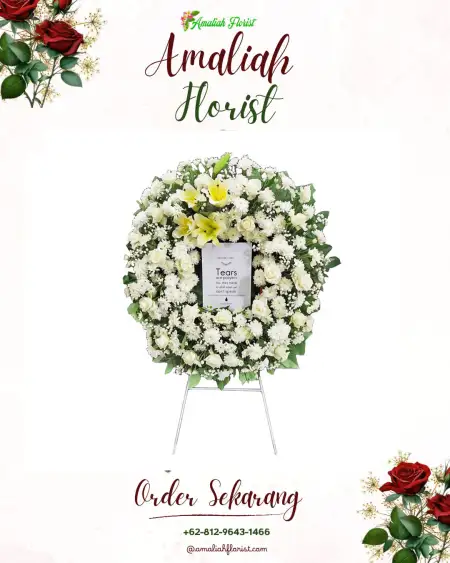 Krans Bunga Duka Sokaraja Tengah